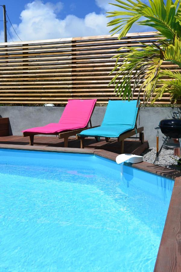 Maison Piscine Personnelle Vue Mer Cosy Le Marin Buitenkant foto
